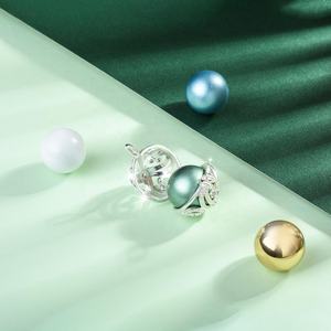 Collier pendentif <span class=keywords><strong>Bola</strong></span> pour femmes, carillon d'harmonie, appel d'ange, carillon de grossesse, chaîne - Product Image 5