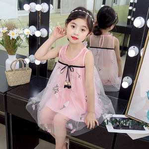 Últimos diseños de vestidos sin mangas con bordado de maíz para niñas, ropa infantil, vestidos para bebés y niñas. - Product Image 4