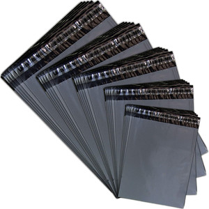 100pcs RTS emballage de haute qualité et solide auto-scellant livré au sac gris de poste d'affranchissement poly - Product Image 1