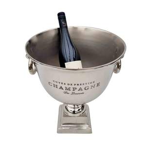 Cubo de hielo para bebidas de aluminio con logotipo personalizado Aceptamos el mejor vendedor - Product Image 1