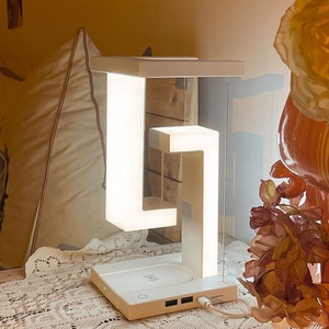 Lámpara de mesa LED moderna con Control táctil, carga inalámbrica, luz Variable, levitación magnética, lámpara de mesa antigravedad - Product Image 5