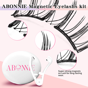 Boîte d'emballage personnalisée, <span class=keywords><strong>faux</strong></span> <span class=keywords><strong>cils</strong></span> magnétiques, en vison, étiquette privée, 3D, 100 pièces - Product Image 5