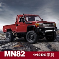 Camionnette tout-terrain RC MN82 4x4, simulation LC79, véhicule télécommandé entièrement proportionnel pour collection d'adultes amateurs
