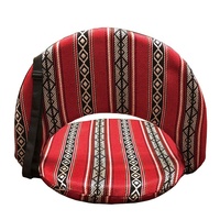 Arabe Sadu Chaise de Sol Pliante Intérieur/Extérieur Multi-Angle Réglable Saudi Stadium Audience Floor Chair avec Sangle Unique