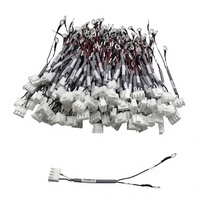 PENJUALAN PANAS Xin Ying Kabel Harness Terminal O-Ring 4-Pin 2-Core JST VH3.96 Inti Tembaga Berinsulasi PVC dengan Tegangan Terukur 600V
