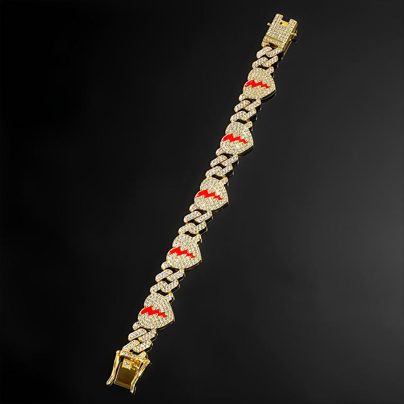 Gold 20cm bracelet
