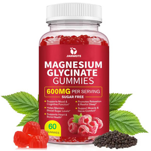 Gomitas <span class=keywords><strong>de</strong></span> Glicinato <span class=keywords><strong>de</strong></span> <span class=keywords><strong>Magnesio</strong></span> que Favorecen el Estado <span class=keywords><strong>de</strong></span> Ánimo <span class=keywords><strong>y</strong></span> la Función Cognitiva, Relajación <span class=keywords><strong>y</strong></span> Sueño Reparador, para Músculos <span class=keywords><strong>y</strong></span> Nervios con <span class=keywords><strong>Potasio</strong></span> - Product Image 1