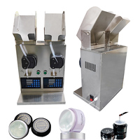 Machine de remplissage de gel pour ongles et cosmétiques à petite dose de haute précision, précision de ±0,1 g, équipement d'emballage à commande PLC