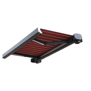 <span class=keywords><strong>Toldo</strong></span> Mecánico Extensible de Tela Personalizada, <span class=keywords><strong>Toldo</strong></span> Retráctil Automático <span class=keywords><strong>Horizontal</strong></span> con Luces LED - Product Image 4