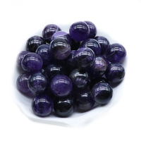 Boules de pierres précieuses rondes non poreuses naturelles de 8/10/16/18/20 mm, pierres précieuses en vrac, boules de cristal, bricolage, perles de pierre non poreuses