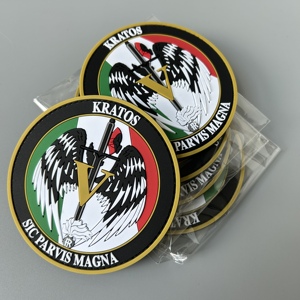 OEM Manufacture Custom Logo Rubber <strong>Patch</strong> 3D Embossed <strong>Soft</strong> PVC <strong>Patches</strong> for Clothing - Product Image 3