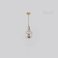 Luminaire suspendu en verre, lustre moderne nordique pour salon, chambre à coucher, salle à manger, restaurant, hôtel, modèle GL0171