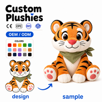 Mascotte d'éléphant en peluche super douce de haute qualité, personnalisable, avec rembourrage en coton PP, tailles sur mesure