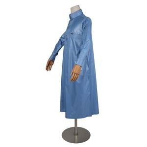 Vente directe d'usine - Robe arabe à manches longues, Kaftan, Jubbah, Jalabya, Kandura ethnique, vêtements musulmans du Golfe, Thobe, taille garçon - Product Image 5