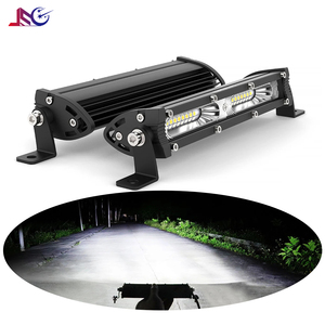 Einreihige 7 Zoll <span class=keywords><strong>60W</strong></span> <span class=keywords><strong>LED</strong></span>-Licht leiste für ATV Traktor boot LKW-7 Zoll Arbeits lampe Nebel fahren Neuer Zustand-Auto licht zubehör