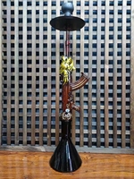 Usine Nouveau Pistolet Shisha ensemble Narguilé Haute Qualité résine Shisha Grande Taille pistolet Narguilé ensemble résine AK 47 Narguilé Kit ensemble