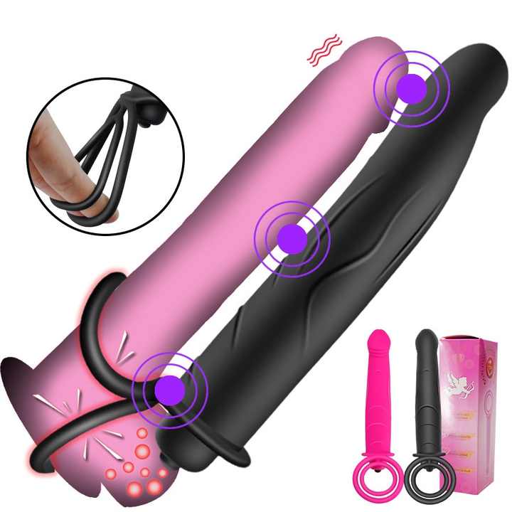 Double Penetration Vibrator Sex Toys for Couples Strapon Dildo Double Penetration Vibrator Sex Toys for Couples Strapon Dildo