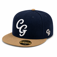 Gorras de Béisbol Personalizadas Unisex con Logotipo Bordado en 3D, 5 Paneles, Ajustables, Clásicas, Transpirables, de Algodón, OEM ODM