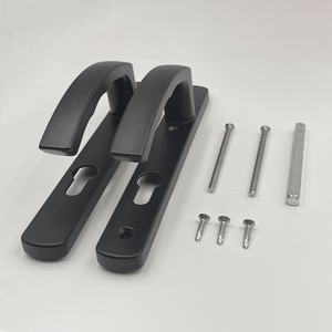 <span class=keywords><strong>Poignée</strong></span> <span class=keywords><strong>de</strong></span> <span class=keywords><strong>porte</strong></span> en <span class=keywords><strong>aluminium</strong></span>, serrure <span class=keywords><strong>de</strong></span> <span class=keywords><strong>porte</strong></span> standard européen fente universelle moderne simple - Product Image 5