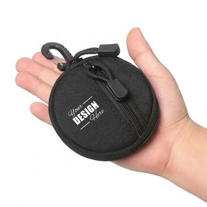 Petite pochette Molle personnalisée pour accessoires, sac pour pièces de monnaie, porte-clés, portefeuilles ou rangement pour casque sans fil - Product Image 1