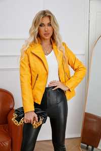 Veste en cuir de haute qualité, dernier design, mode, imperméable, pour femmes, pour moto - Product Image 3