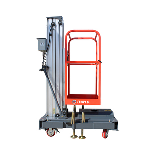 Portable <b>Vertical</b> Aluminium <b>Lifts</b> Cost Effective 6m 8m 9m 10m 12m Single <b>Mast</b> <b>Lifts</b> - Product Image 4