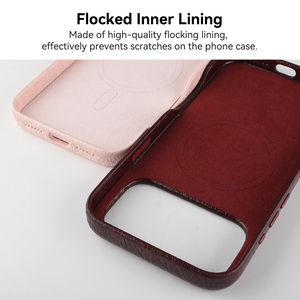 เคสโทรศัพท์หนังลายจระเข้สำหรับ iPhone 14-17 Pro Max, เคสกันกระแทกแบบด้านหรูหรา 4 สี - Product Image 4