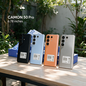 Téléphone mobile original Camon 50 Pro 5G, Smartphone Android 2K 512 Go, Caméra arrière, Écran AMOLED, Modèles Orange et Violet - Product Image 5