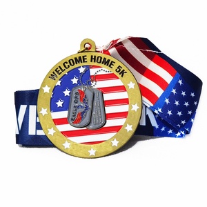 Fabricants de médailles d'honneur en or, argent et bronze pour marathon, vente en gros de médailles sportives en métal, médailles de course personnalisées pour marathon - Product Image 1