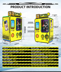 Venta caliente de autoservicio automático caja del teléfono móvil DIY máquina expendedora de Impresión de fotos - Product Image 6