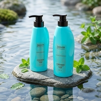 Bouteilles en plastique PETG pour shampoing et savon liquide, distributeur à pompe givrée, vaporisateur 8 oz, mini flacons de désinfectant pour les mains