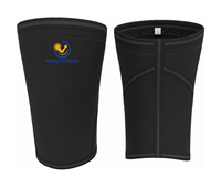 UMIQ Logo personnalisé Fitness Squat Haltérophilie Sécurité Genouillère 7mm Néoprène Compression Genou Manches pour Haltérophilie