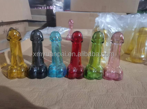 Verres à liqueur pénis Dick Cocktail verre à vin verres en cristal faits à la main tasses Barware bouteille à boire pour poule enterrement de vie de jeune fille - Product Image 6