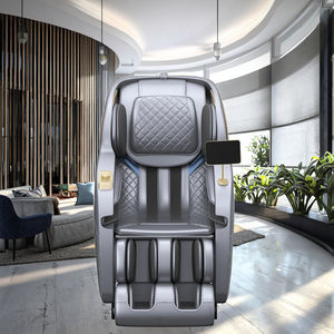 2025 migliori sedie massaggianti schermo LCD caricabatterie <span class=keywords><strong>USB</strong></span> AI Voice Control 3D Zero Gravity reclinabile poltrona massaggiante Full Body con SL Track - Product Image 1