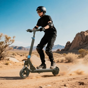 Trottinette Électrique Tout-Terrain Pas Chère, Rapide et Puissante, Trottinette Électrique Tout Terrain à Longue Porté<span class=keywords><strong>e</strong></span> et Pliable - Product Image 3