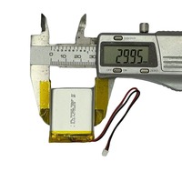 Batterie Lipo rechargeable au lithium polymère 3,7 V 500 mAh LithoTop 503035 certifiée KC ROHS UN38.3 pour jouets