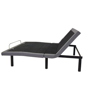 รับประกันคุณภาพแบบไร้สายไฟฟ้าทนทานปรับได้ฐานเตียงคู่พร้อมที่นอน - Product Image 4