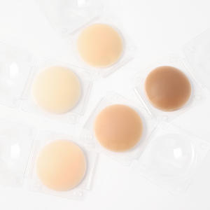 Empanadas mate impermeables <span class=keywords><strong>sin</strong></span> pegamento adhesivo silicona pecho Invisible cubierta de pezón <span class=keywords><strong>sin</strong></span> costuras con <span class=keywords><strong>ampolla</strong></span> transparente - Product Image 4