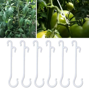 Clips de Plástico Blanco con Forma de J para Sujeción de Tomates y Uvas en Invernaderos - Product Image 6