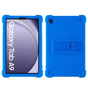 Đối với Samsung Galaxy Tab A9 Tablet trường hợp đứng bìa cho Galaxy Tab A9 8.7 inch (2023) SM-X115 SM-X115N SM-X110 silicon trường hợp