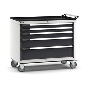 Carro de herramientas Fami Master con 5 cajones de extensión ajustable en dos tonos, 1020x573x922mm - Product Image 1