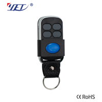 Télécommande à quatre boutons avec couvercle coulissant, compatible avec le Vietnam YET2155CTO, capable de copier les codes fixes/à défilement, émetteur RF