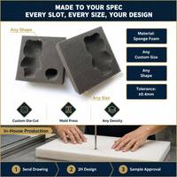 Emballage de protection intérieur pour boîte cadeau, en mousse et éponge de forme spéciale, écologique, résistant aux chocs