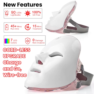 Mascarilla Facial Profesional de Belleza con Luz, Estilo 2025, Alta Calidad, Siete Colores - Product Image 1