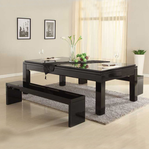 Prix de gros <span class=keywords><strong>pas</strong></span> <span class=keywords><strong>cher</strong></span> moderne intérieur maison 3 en 1 <span class=keywords><strong>table</strong></span> <span class=keywords><strong>à</strong></span> <span class=keywords><strong>manger</strong></span> 9ft 8ft 7ft 6ft Standard dinning biliard pool tables - Product Image 2
