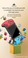 Console de Jeu Portable Q21 Rétro 500-en-1 avec Écran 3,5 Pouces pour Joueurs Individuels ou Doubles - Vente Flash