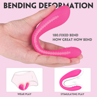 Flexibler Medizinischer Silikon-Vibrator für Frauen Klitoris- und Brustwarzen-Saugmassagegerät Weibliches Erwachsenen-Sexspielzeug Sexy Produkte