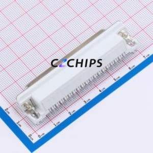 X0337FT7W3 D-Sub/VGA Connector Bent Lead Through Hole Connector Standard D-Sub Female 37P Right Angle Insert - Product Image 2