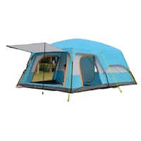 7-10 personnes toile luxe grand gonflable Portable ultra-léger étanche extérieur toit famille Camping tente automatique