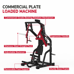 Nouvelle conception de machine à squats assis à charge libre avec cadre en acier, pour l'exportation, avec logo personnalisé, fournisseur chinois - Product Image 3